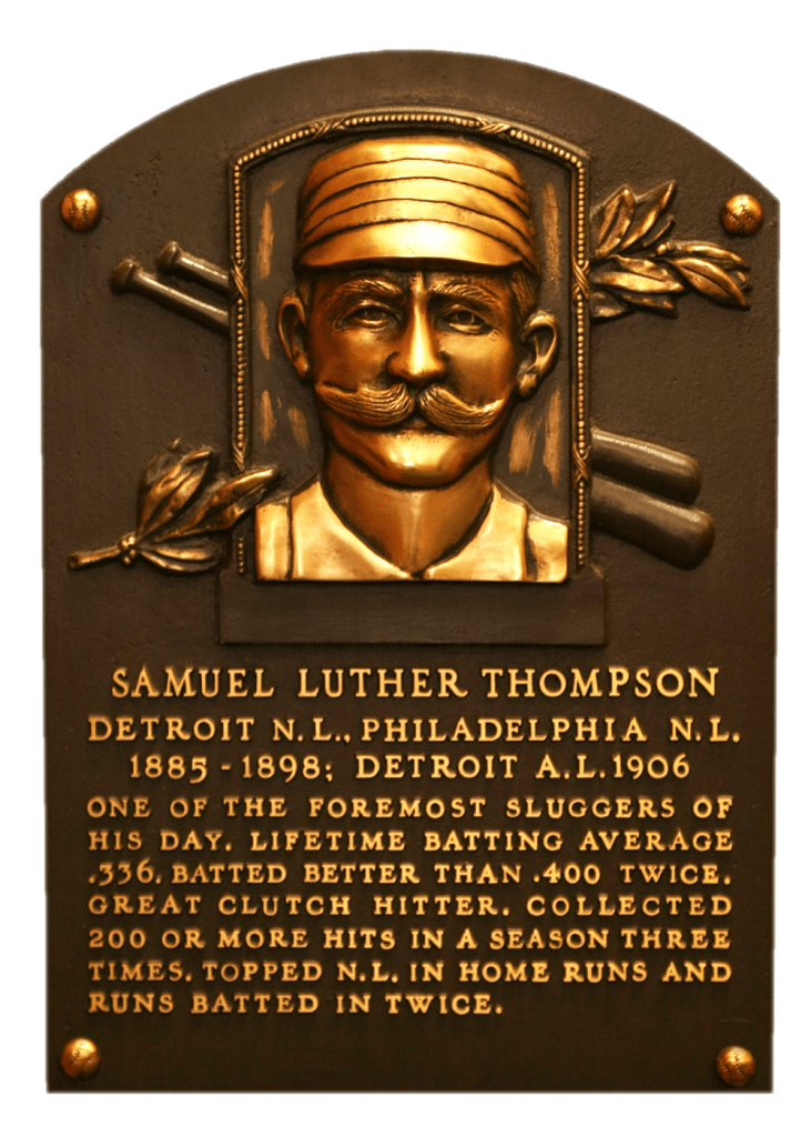Sam Thompson is the only 19th-century hitter to drive in 150+ runs in a season