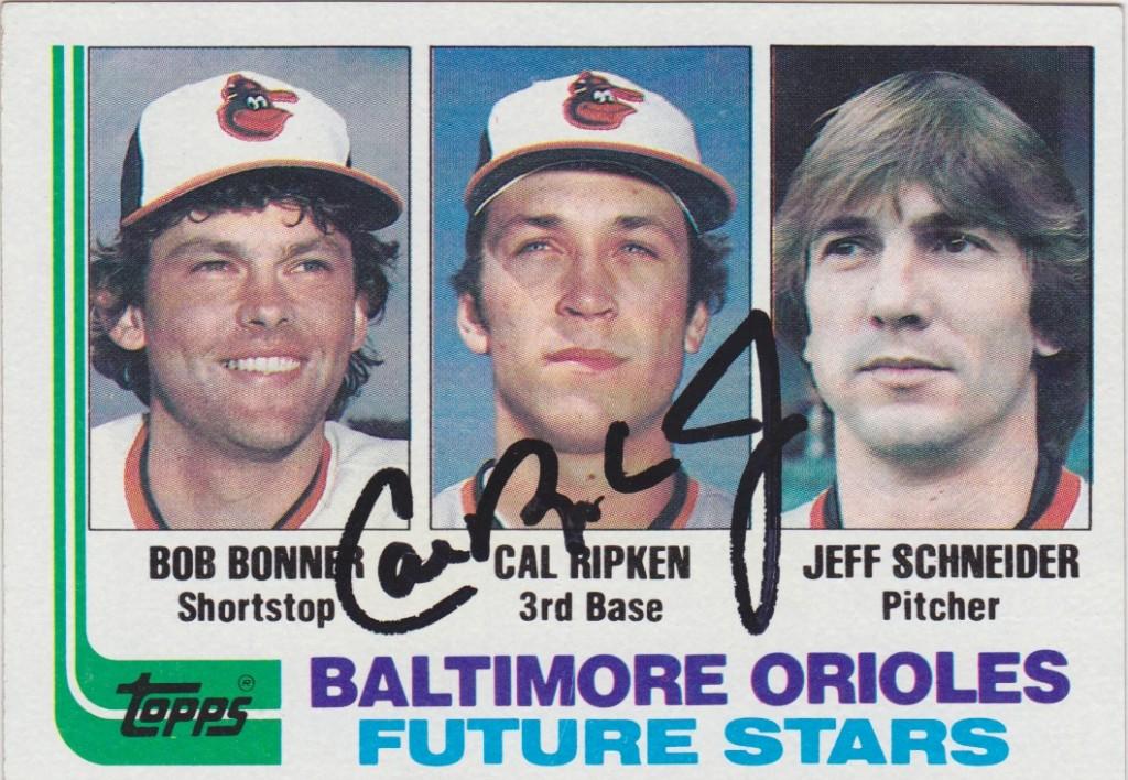 Cal Ripken was the 1982 Rookie of the Year Award then the '83 American League MVP