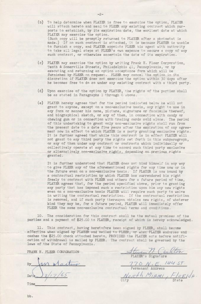 In his first year in the City of Brotherly Love Carlton won 27 games for the 97-loss Phillies