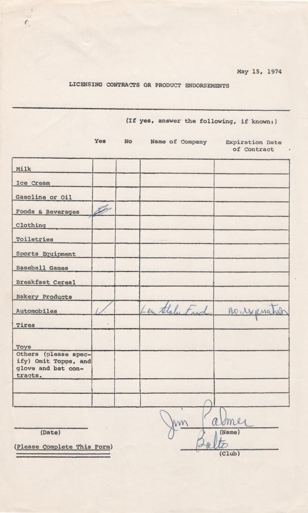 Palmer earned three Cy Young Awards in four years from 1973-1976