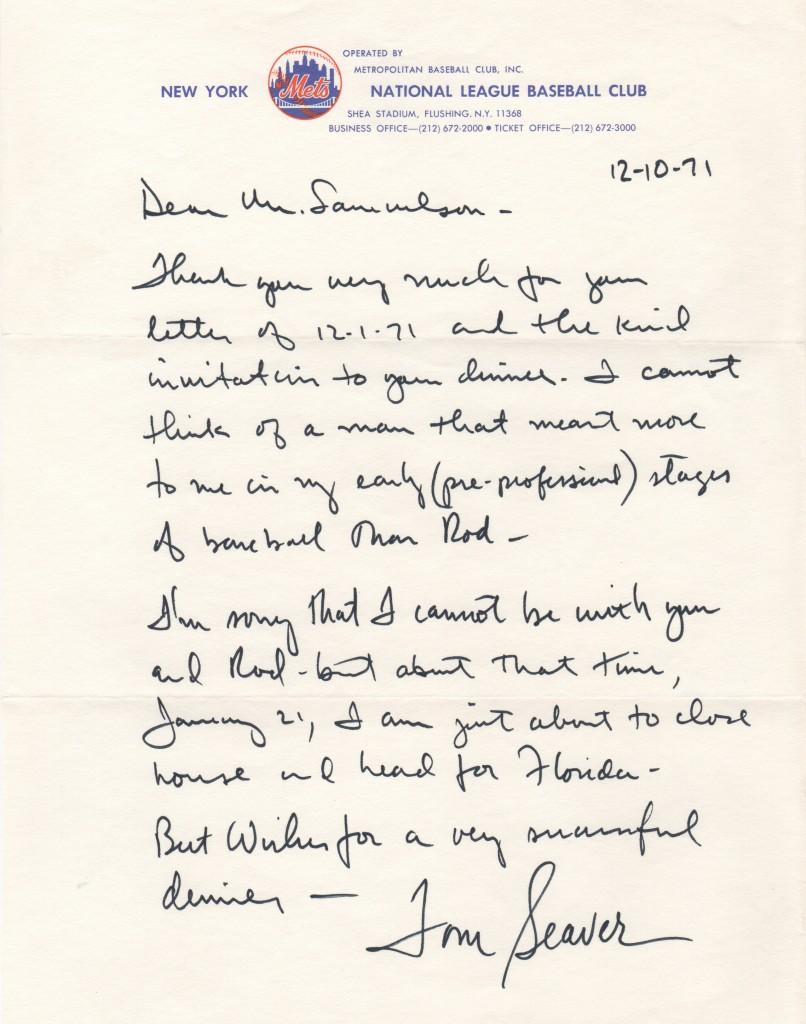 In 1985 Tom Seaver joined Johnson with 300 wins, 3,000 Ks, and a sub-3.00 ERA
