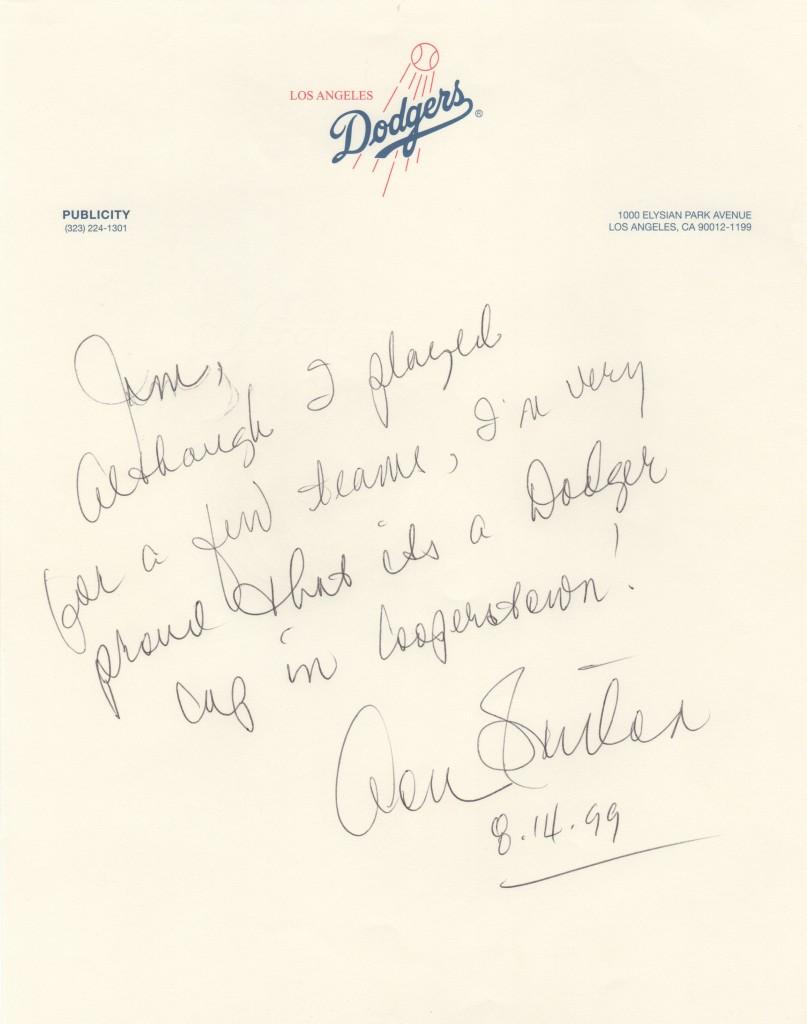 Big D held the Dodgers career strikeout record from 1968 until 1979 when Don Sutton broke it
