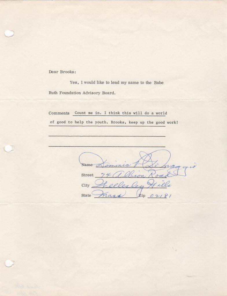 Three DiMaggio brothers played in the big leauges