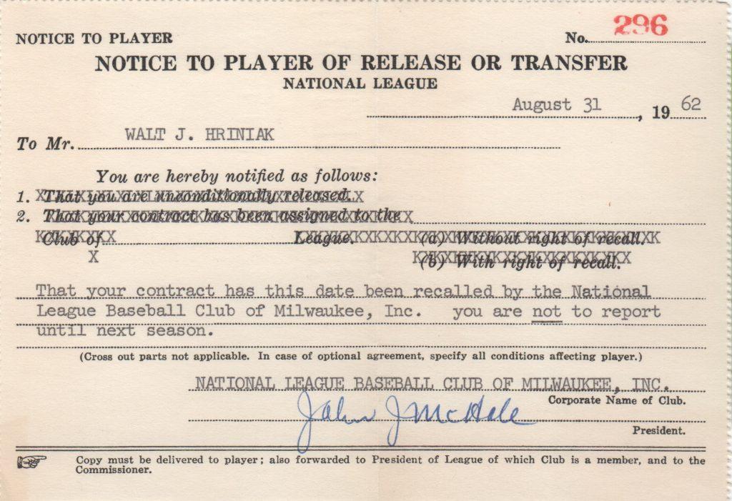 The Expos made Manny Mota their first pick in the October, 1968 expansion draft