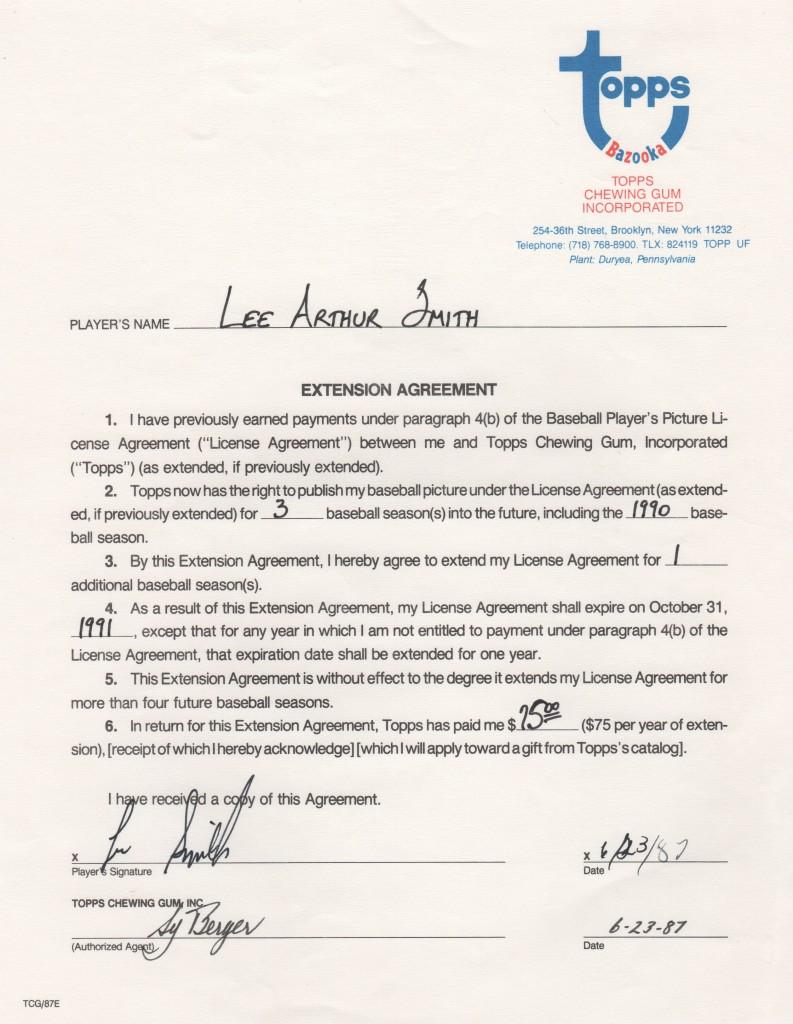 Lee Smith broke Reardon's save mark in 1993