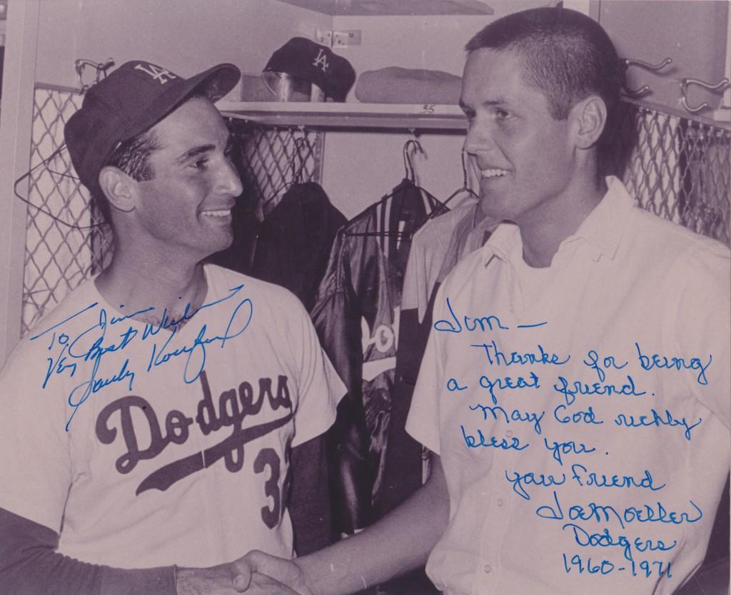 Sandy Koufax may be the left arm of God, but Hank Aaron owned him