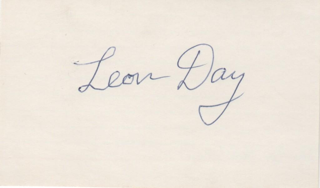 Day was highly respected by teammates and opponents alike