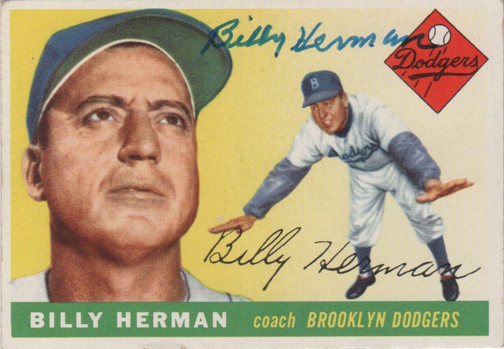 Billy Herman managed and coached at the big league level