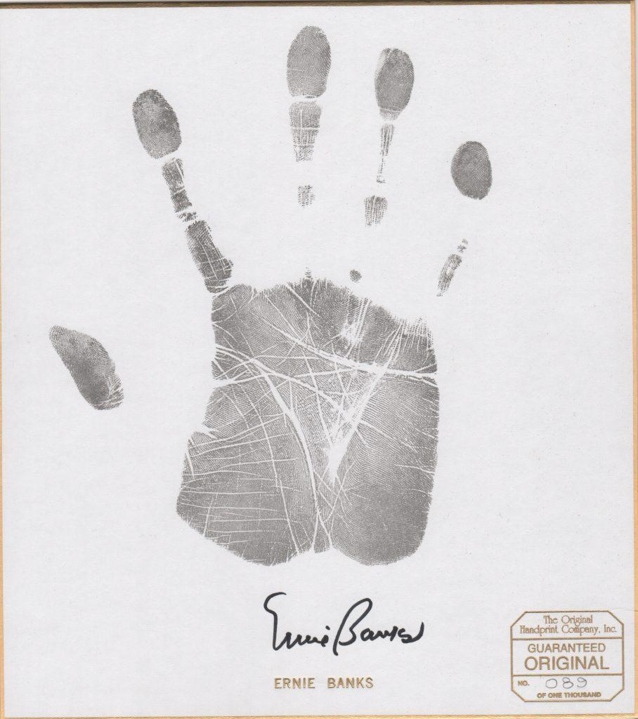 Ernie Banks  was voted into the Hall in 1977 and named to MLB's All-Century Team in 1999