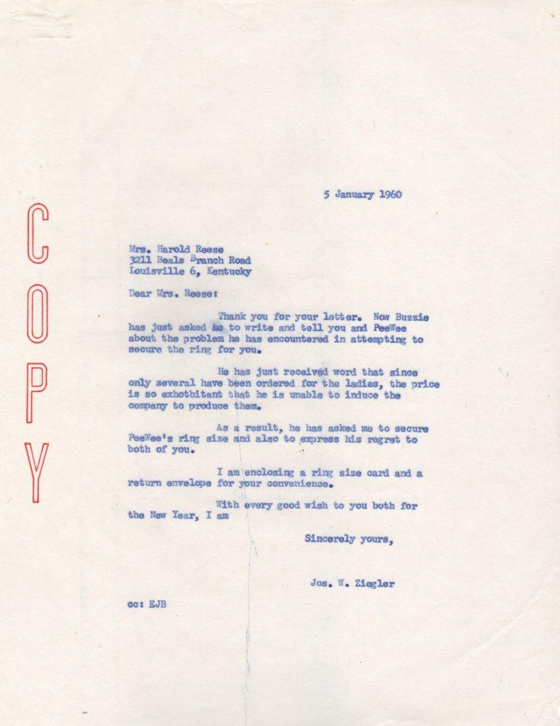 Because of the increased cost of the women's ring, players had to get the jewelry for themselves