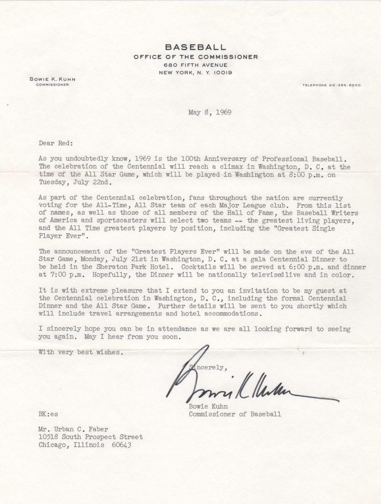 Faber was a fixture at Old Timers Games and player reunions