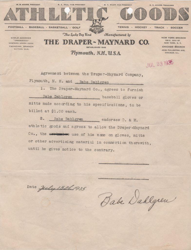 After four seasons in the minors, Babe Dahlgren made his MLB debut in 1935