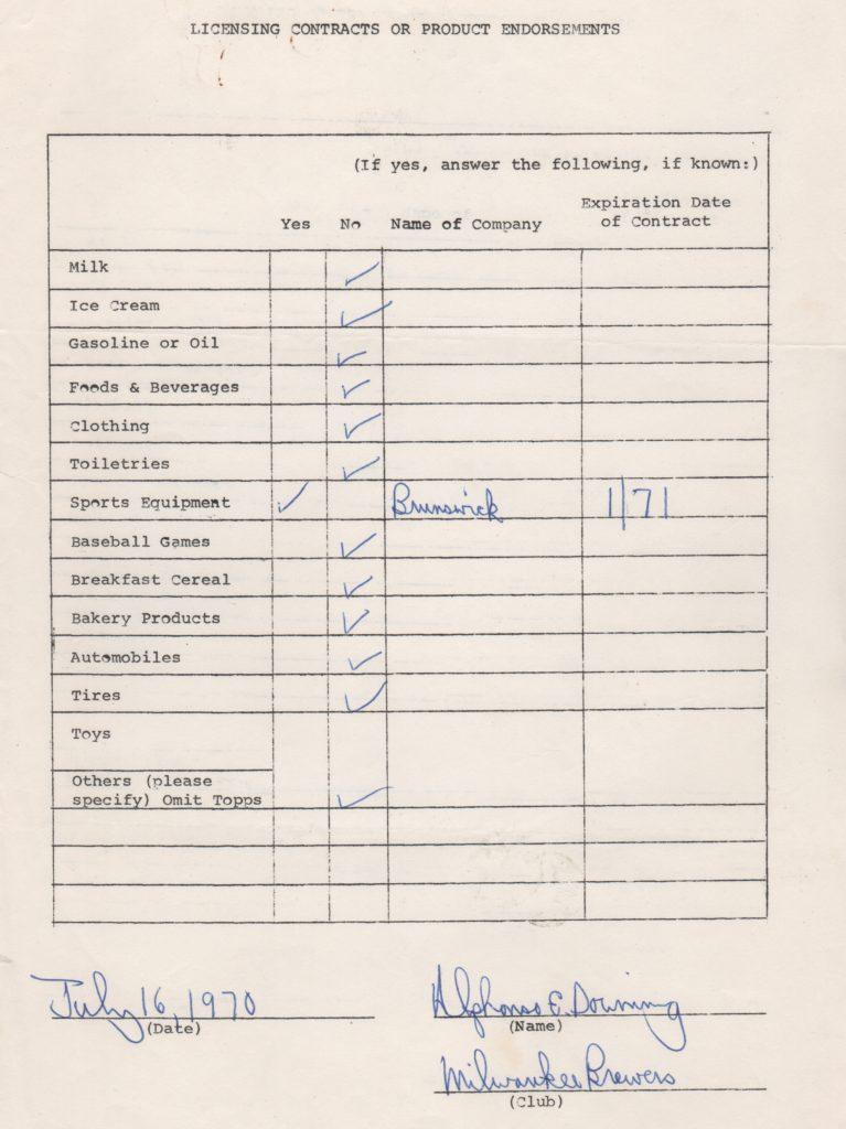 NY traded Downing in December of '69; he won only 5 of 18 decisions in 1970