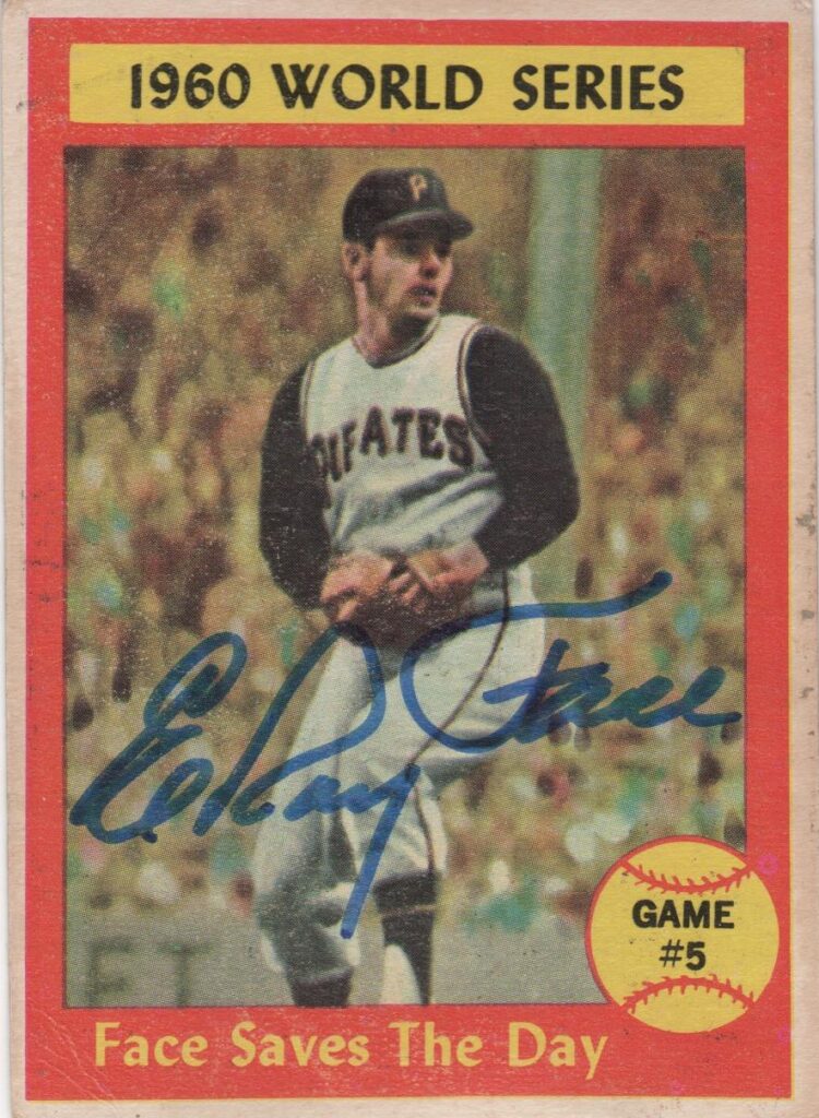 Roy Face was an All Star in the 1960 regular season then recorded 3 saves in the World Series 