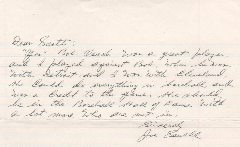 Does Bobby Veach have a case for induction into the Baseball Hall of Fame?