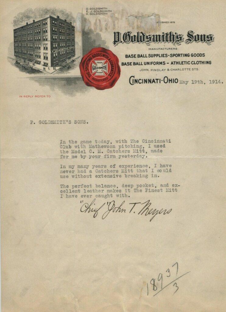 Chief Meyers writes about Matty's 342th win that tied Tim Keefe for #4 on the all-time list