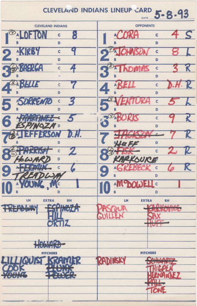 Carlton Fisk was ejected 9 times in 2,499 MLB contests; the last came in May, 1993
