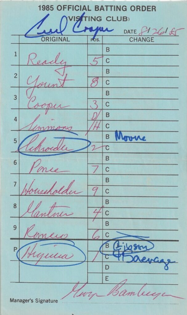 Upon retirement Deacon White ranked high on the offensive leaderboard