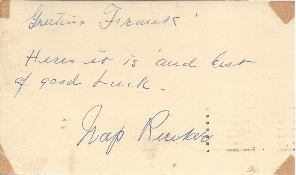 Vance broke Nap Rucker's Dodger franchise mark for strikeouts and held it from 1928-1965
