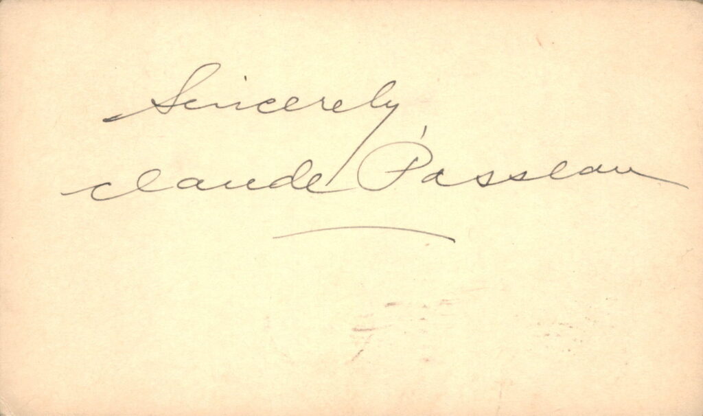 From 1940 through 1945 Claude Passeau won 100 games and pitched to a 2.79 ERA