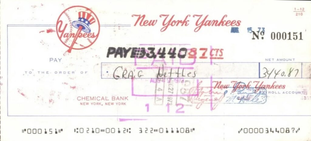 Nettles had an indirect hand in Ken Griffey Jr.'s hatred of the Yankees