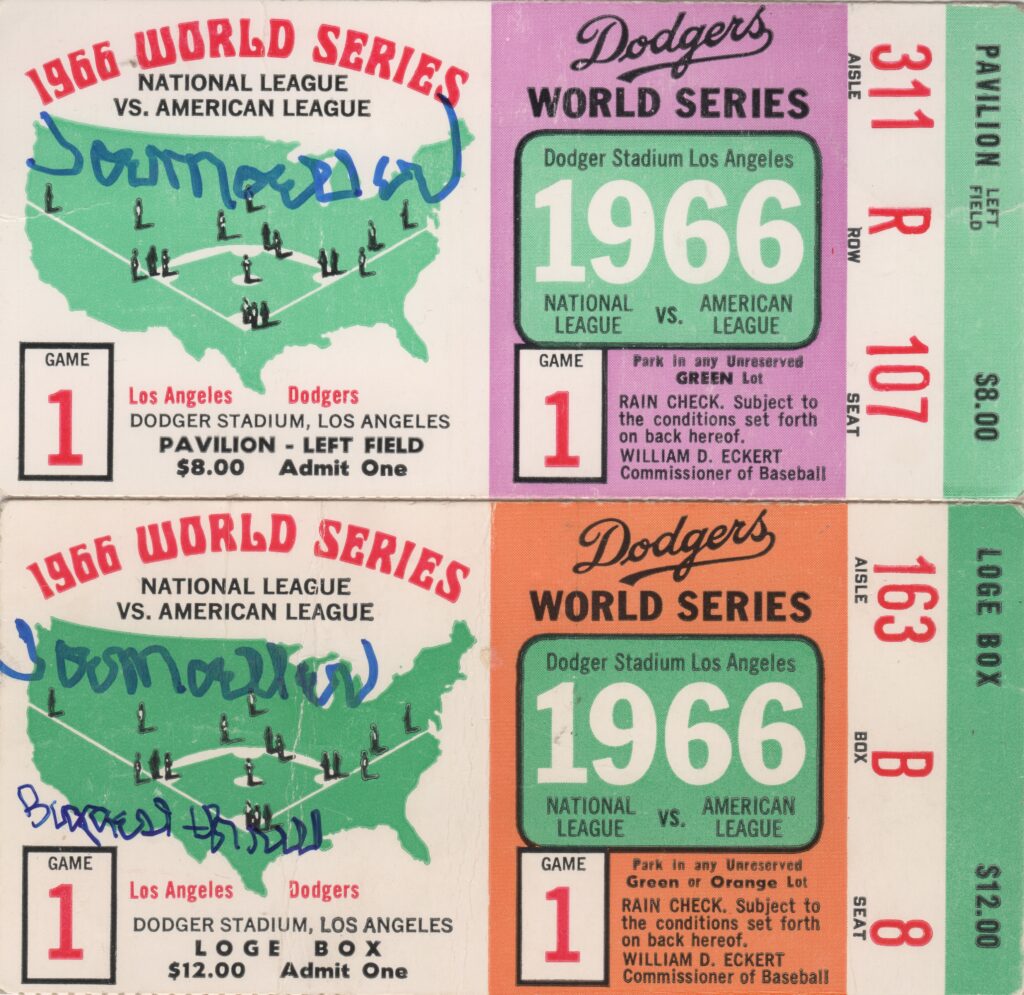 Gentleman Joe called his 1966 World Series appearance his greatest thrill as a player