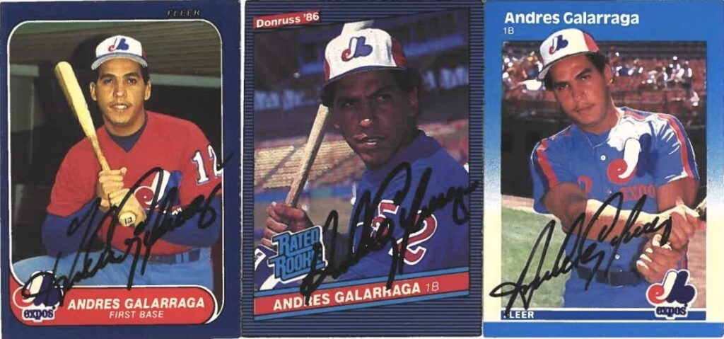 Signed at age 17 by the Expos in 1979, Galarraga set the stage for stardom in Montreal