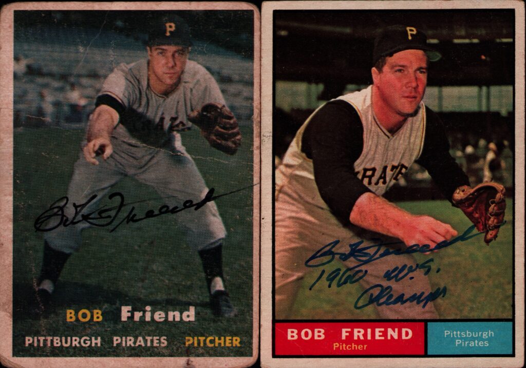 Bob Friend was the first ERA leader from a last-place team