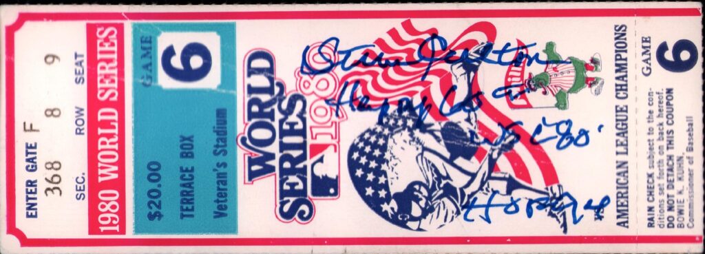 Carlton's 1980 Game 6 effort gave the Phillies their first World Series title in franchise history