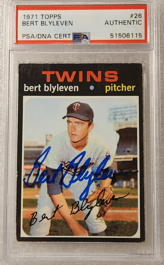As a 19-year old, Blyleven made his debut on June 5, 1970 and was in the bigs to stay