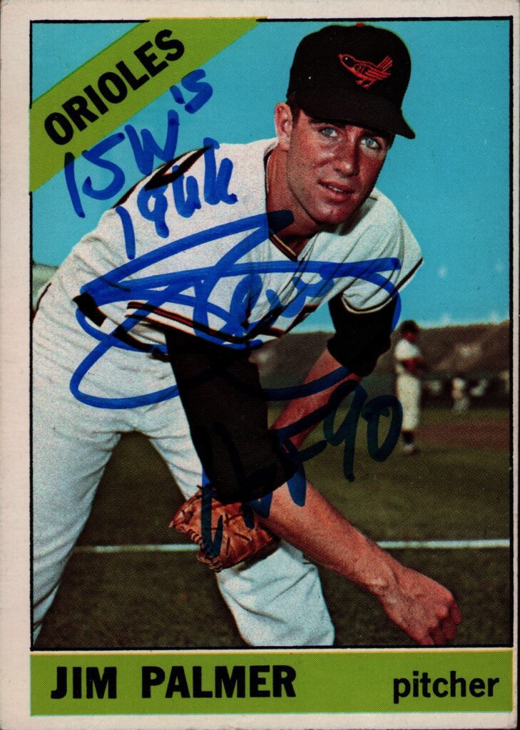 Jim Palmer pitched a complete-game shutout against Sandy in Koufax's final career outing